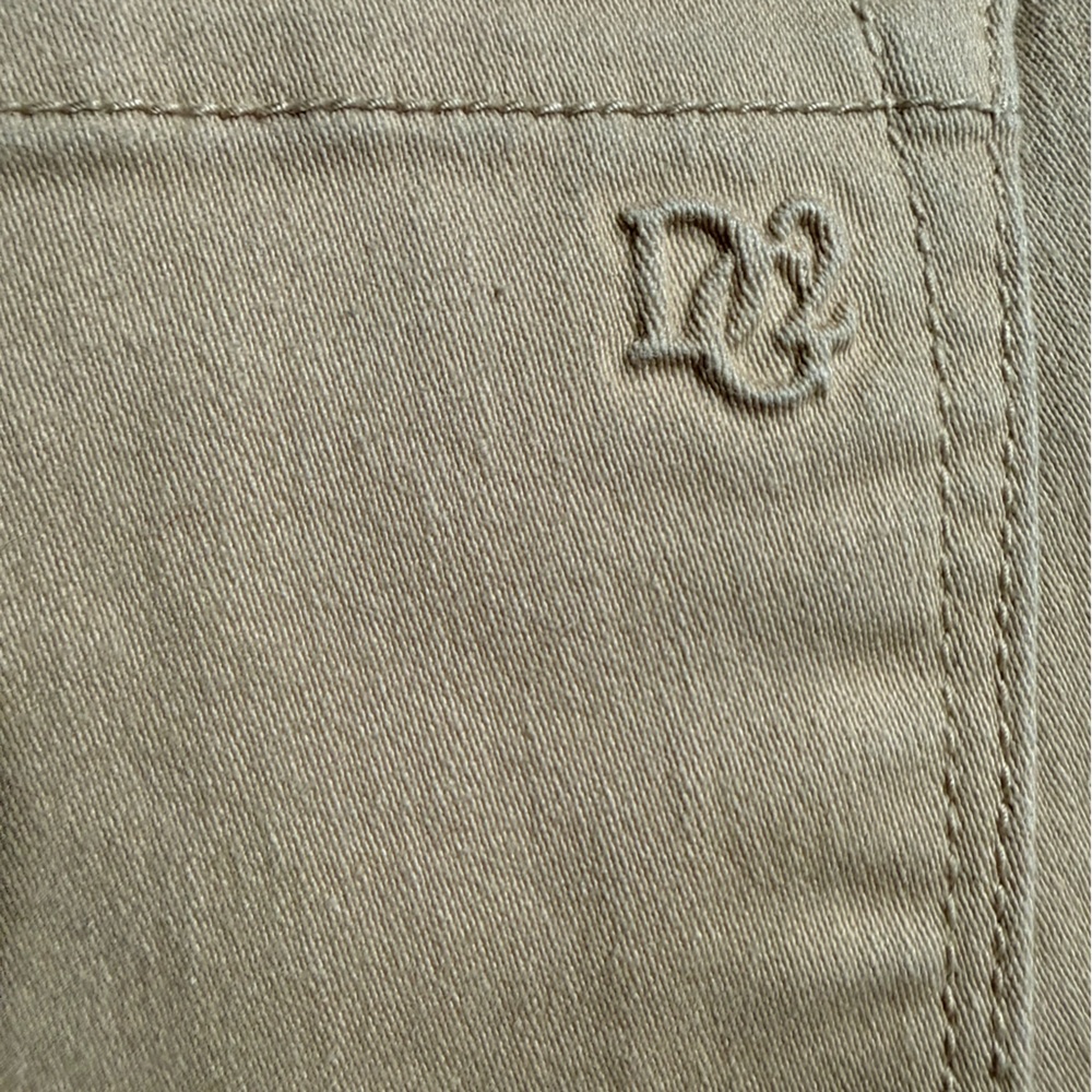DG2 by Diane Gilman Cream Floral Skinny Jeans - Picture 6 of 9